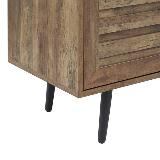 Mid-Century Modern TV Stand for Tvs up to 70" Entertainment Center Media Console - 20.5'' H X 59'' W X 15.5'' D