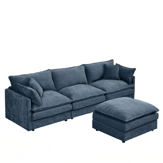 Modular Sectional Sofa, 102 Inch L Shaped Couch Set for Living Room