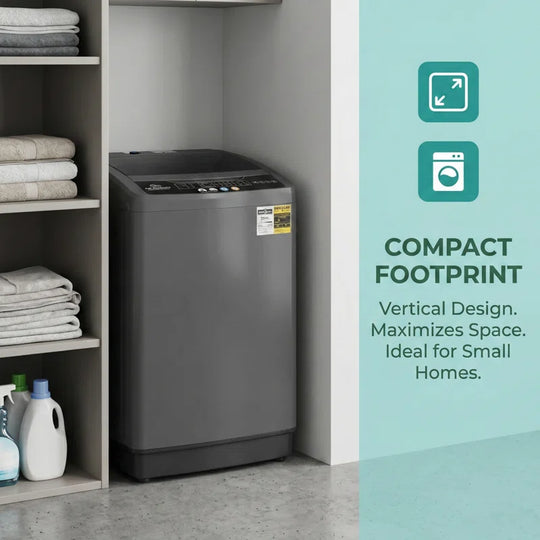 20 Lb Capacity Portable Washing Machine with Turbo Wash Technology - 2-In-1 Washer & Spin Dryer Combo