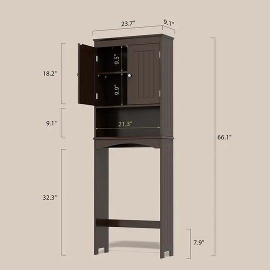 Bathroom Storage Cabinet, Toilet Storage Cabinet, Bathroom Shelf over the Toilet, Space Saver Toilet