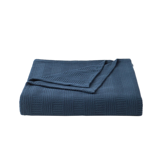Rope Stripe Cotton Blanket