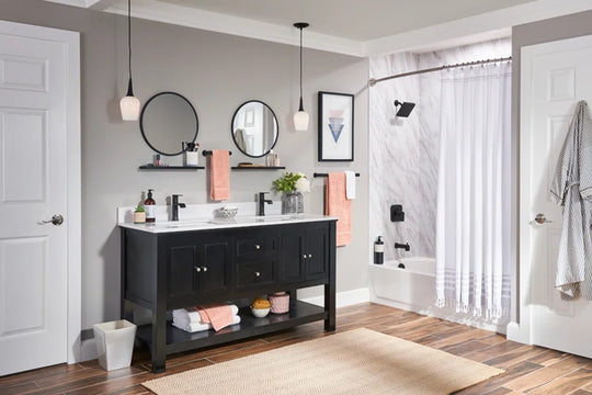 Genta LX Single Hole Bathroom Faucet with Drain Assembly