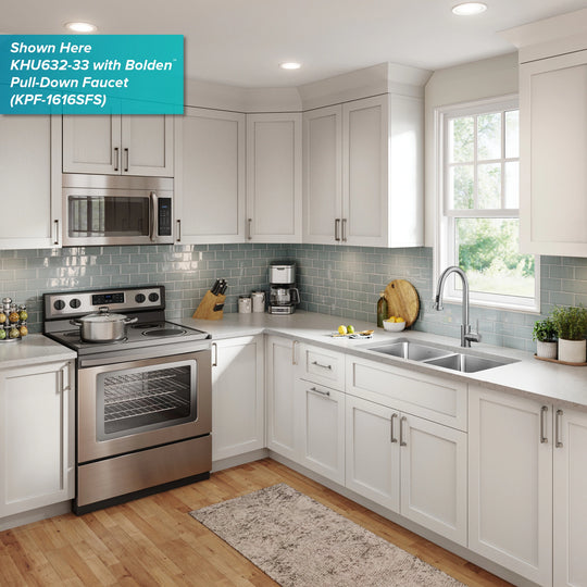 Fairlane Undermount 18 Gauge Stainless Steel Kitchen Sink