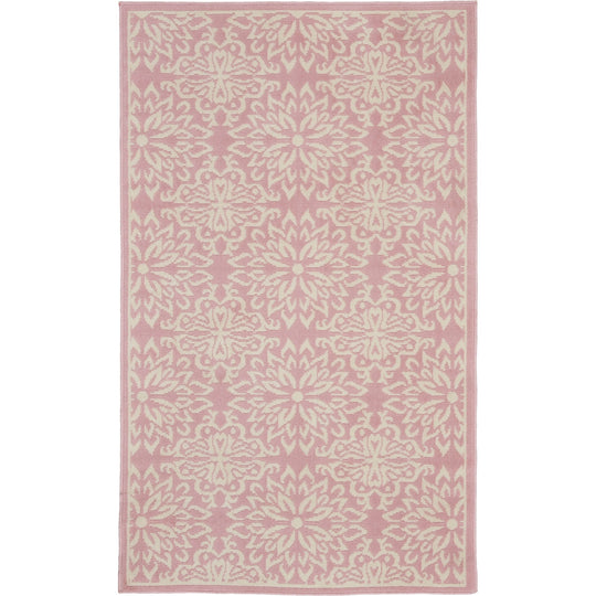 Jubilant Floral Medallion Area Rug