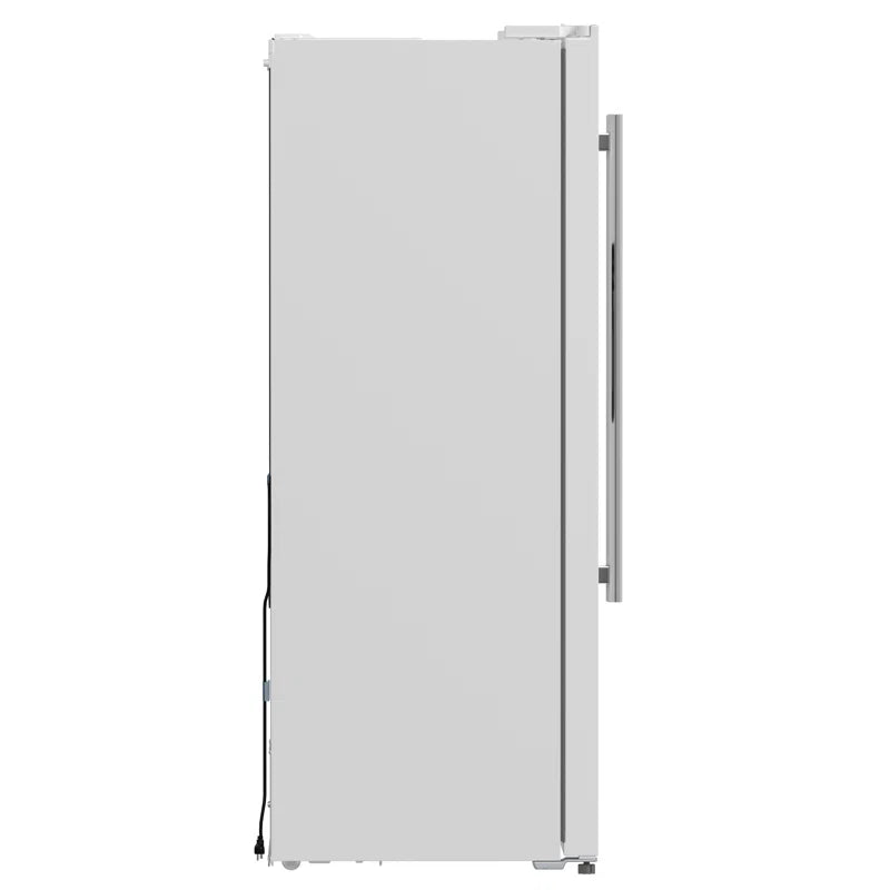 Salerno 36-Inch Side-By-Side 20 Cu.Ft Refrigerator with External Ice & Water Dispenser