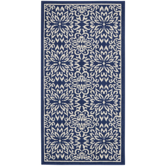 Jubilant Floral Medallion Area Rug