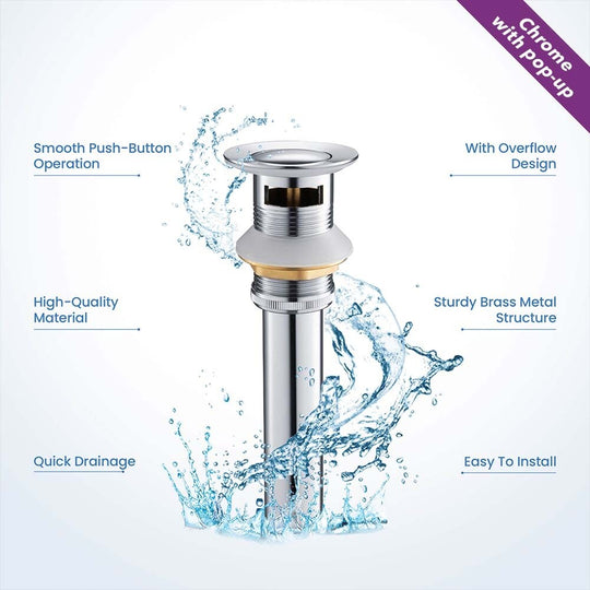 Luxury Single Hole Bathroom Faucet