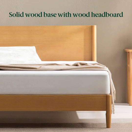 Whitman Low Profile Mid-Century Modern Platform Bed