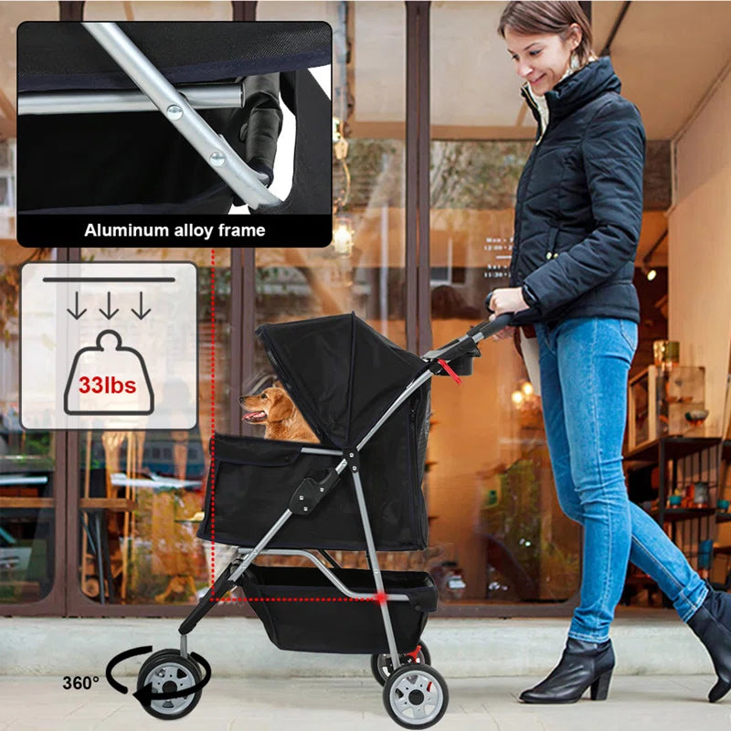 Foldable Pet Stroller
