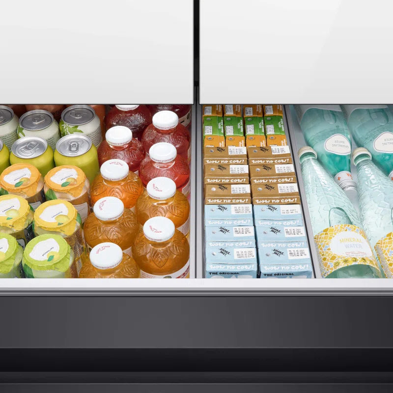 36" Bespoke 4 Door French Door Refrigerator with Beverage Center