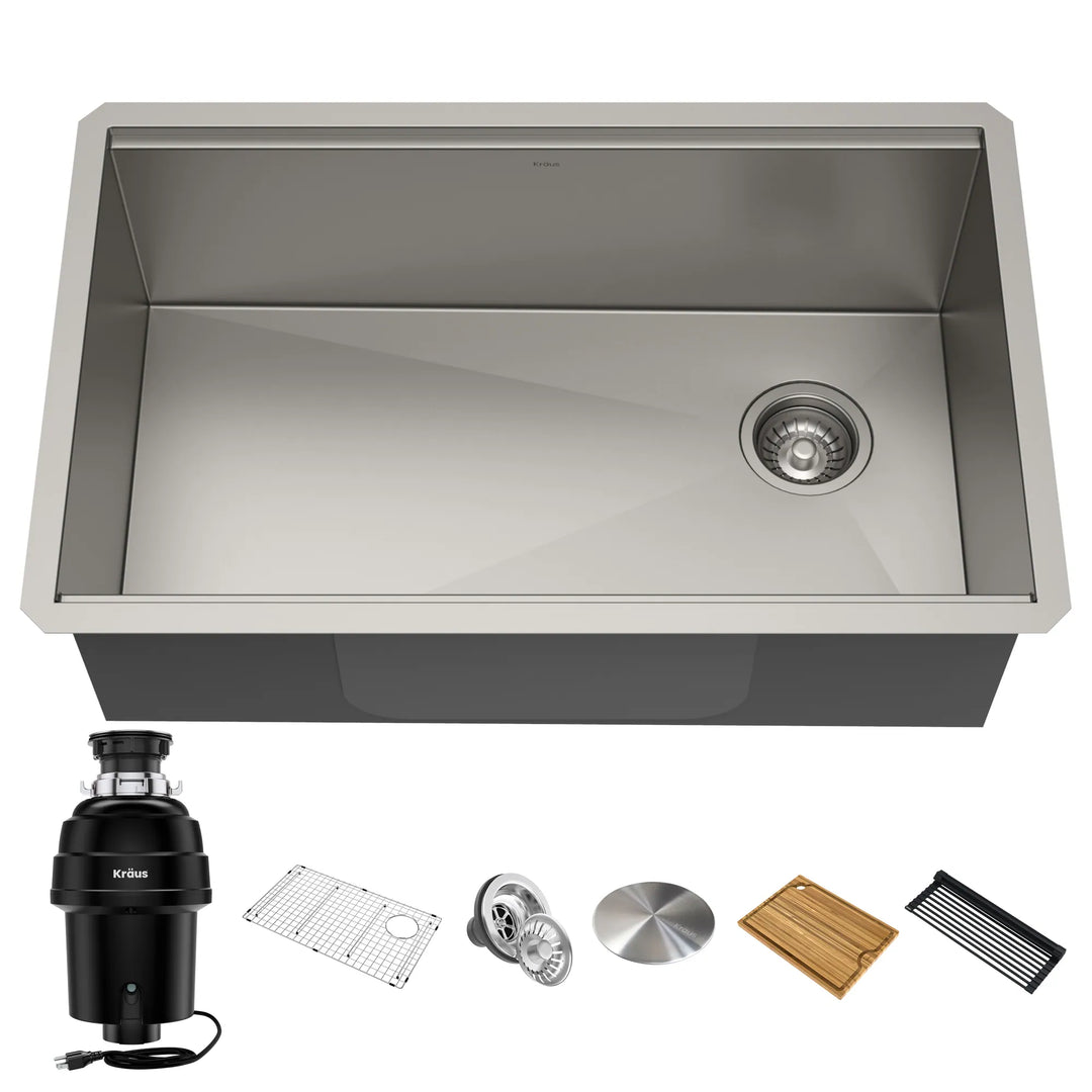 Kore Workstation Undermount Stainless Steel Kitchen Sink