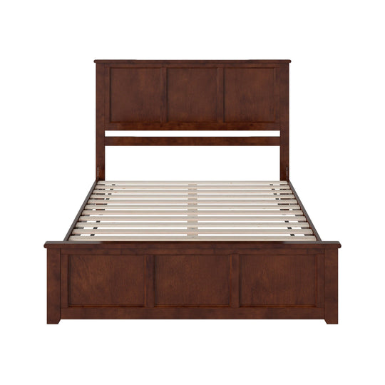 Charlotte Solid Wood Low Profile Platform Bed with Matching Footboard