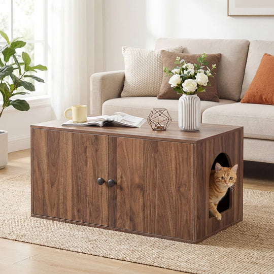 Hidden Litter Box Furniture