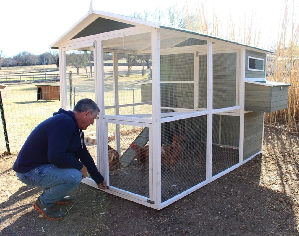 Big Green Chicken Coop