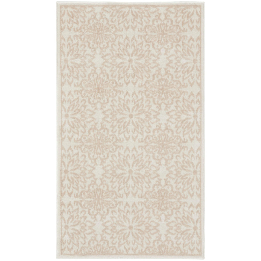 Jubilant Floral Medallion Area Rug
