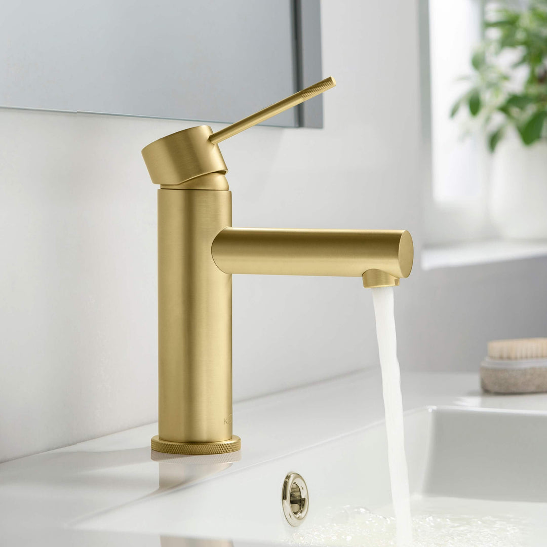 Luxury Single Hole Bathroom Faucet