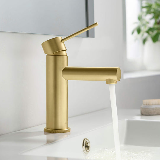 Luxury Single Hole Bathroom Faucet