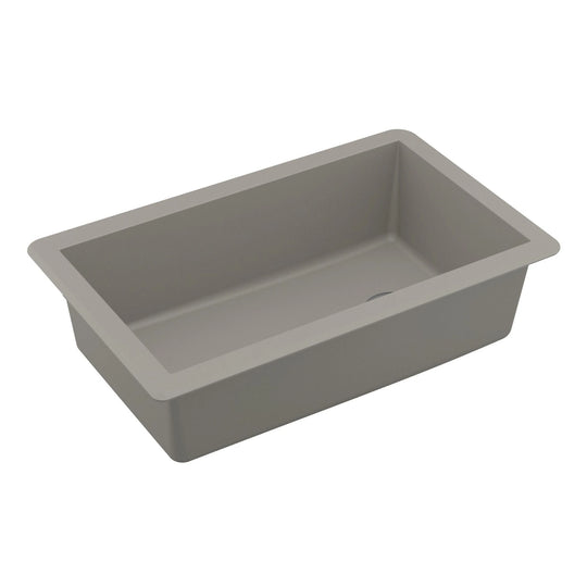 Undermount Quartz Single-Bowl Kitchen Sink