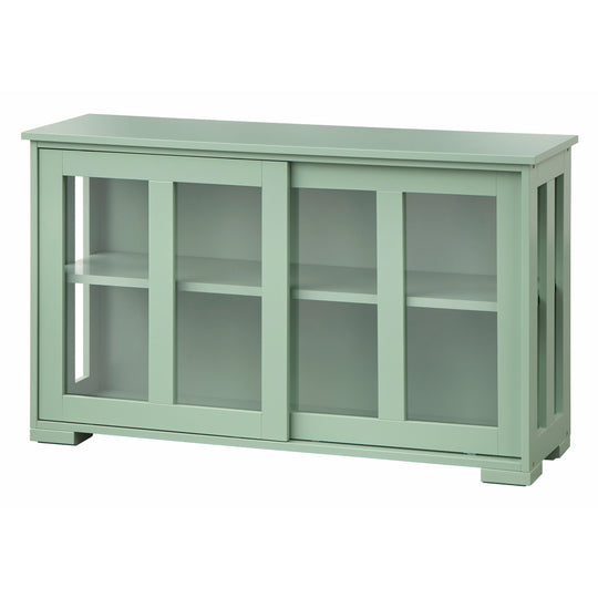 Jefferson Sliding Glass Door Stackable China Cabinet
