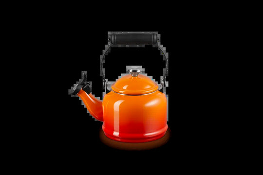 Demi 1.25 Qt. Enamel on Steel Tea Kettle
