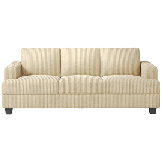 89 Inch Sofa Couch, Fabric 3 Seater Sofa for Living Room Apartment Office