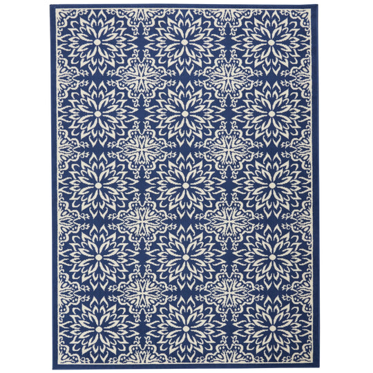 Jubilant Floral Medallion Area Rug