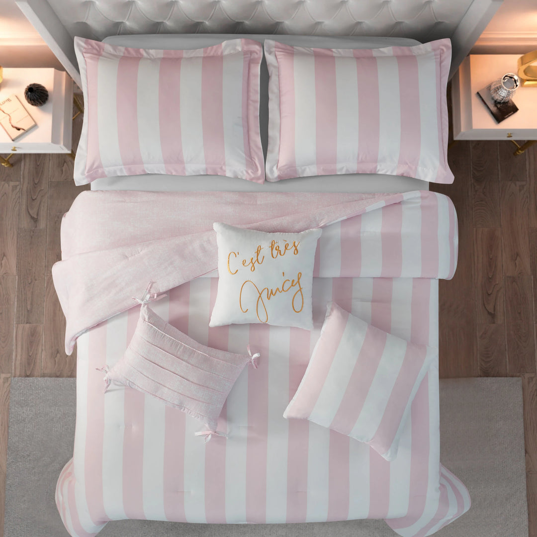 Juicy Reversible Cabana Stripe Bedding Set