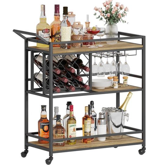 Guinna Metal Bar Cart