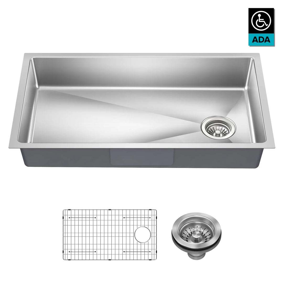 Fairlane Undermount 18 Gauge Stainless Steel Kitchen Sink