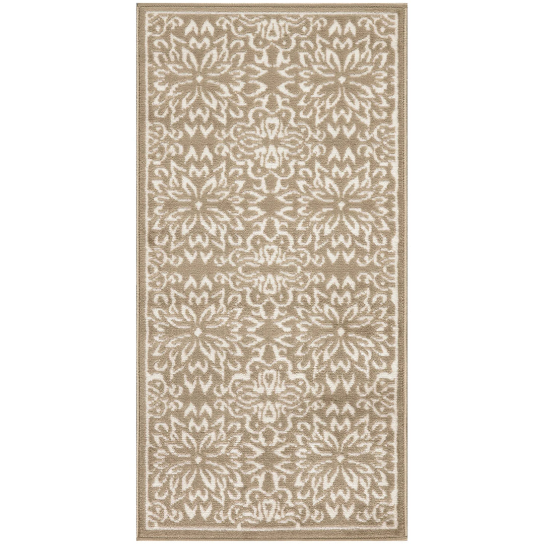 Jubilant Floral Medallion Area Rug