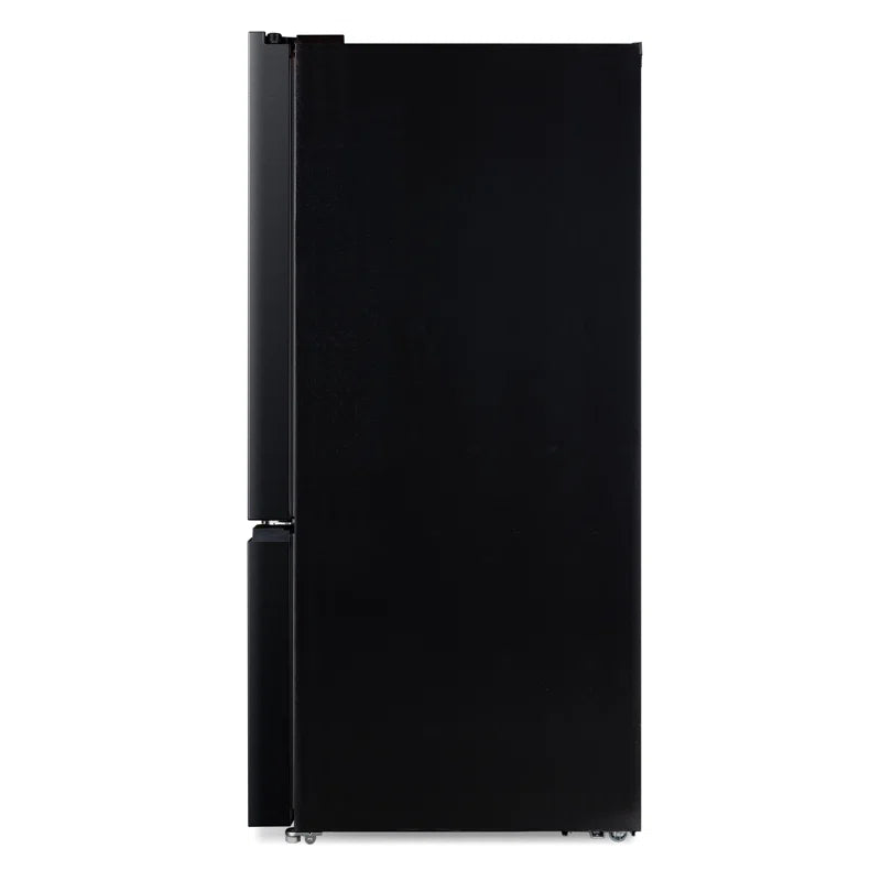 36 In. Vista Collection 27.4 Cu. Ft. French Door Refrigerator, Freezer Drawer, Water Dispenser, Ice Maker, Matte Black