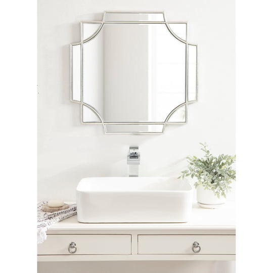 Minuette Traditional Decorative Framed Wall Mirror