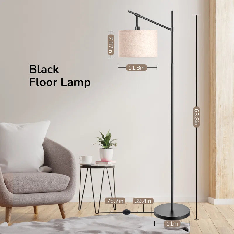 Banty 63.8'' Arched/Arc Floor Lamp