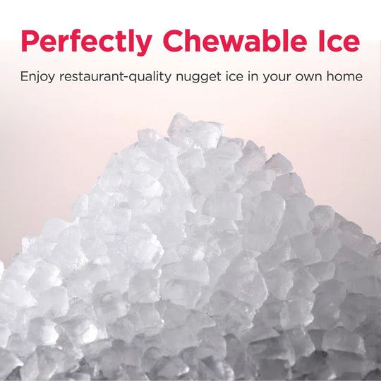 Gallery, 33 Lbs. Countertop Ice Maker, Stainless Steel Accents, Nugget Shaped Ice