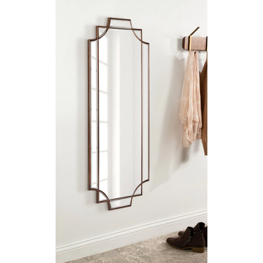 Minuette Traditional Decorative Framed Wall Mirror