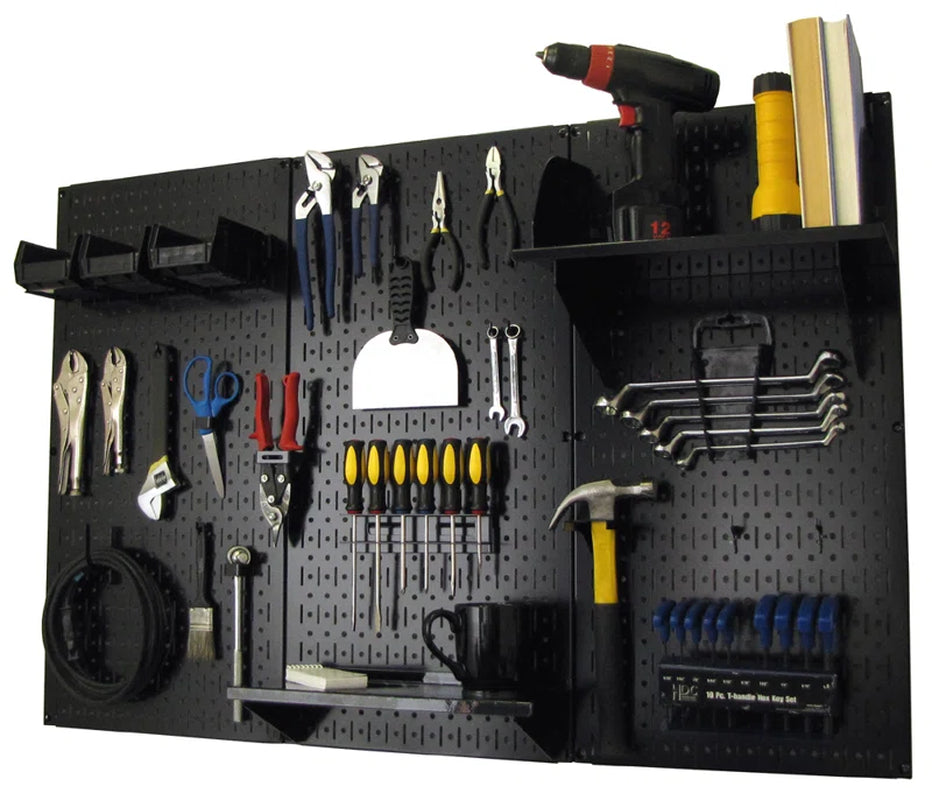 Pegboard Standard Tool Storage 32" H X 48" W Kit