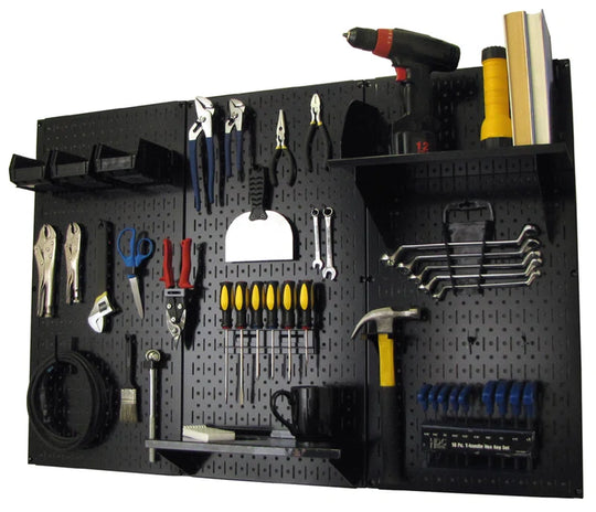 Pegboard Standard Tool Storage 32" H X 48" W Kit