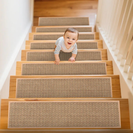 Non-Slip Carpet Stair Treads Indoor Rubber Rugs