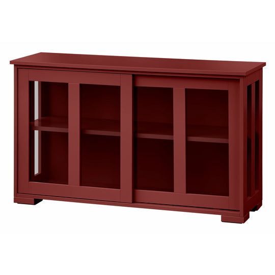 Jefferson Sliding Glass Door Stackable China Cabinet