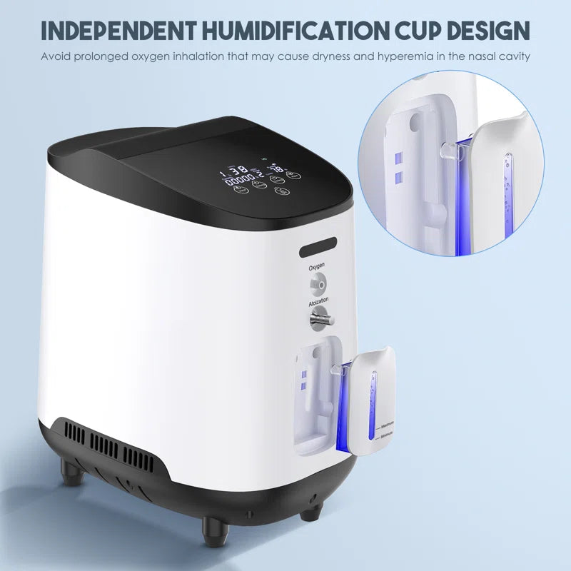 93% Household Machine 1-7L/Min Adjustable Oxygen Generator for Home Use