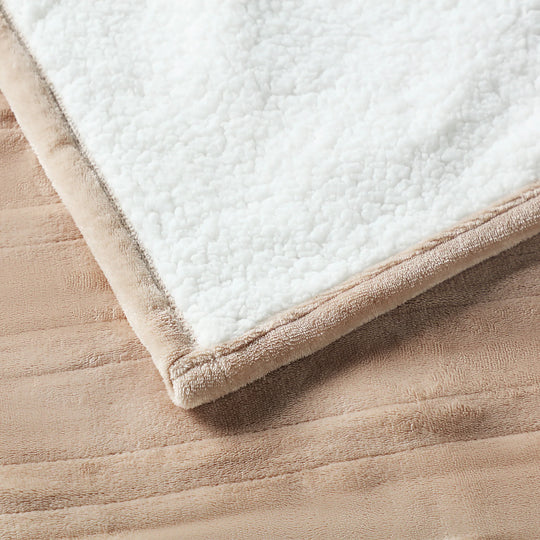 Flannel Electric Heated Blanket with Controller