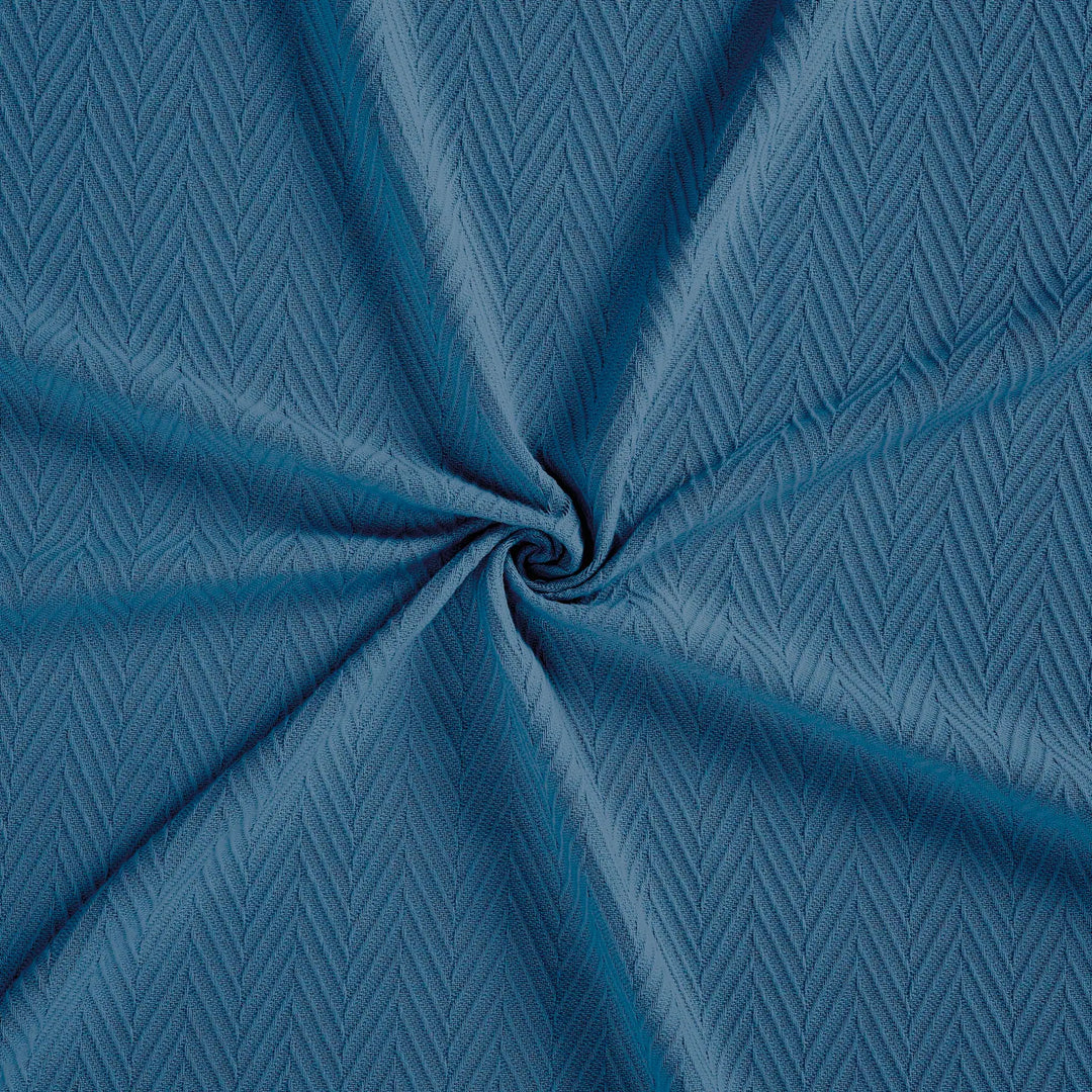 Metro Zig-Zag Chevron All-Season Bedding Cotton Blanket