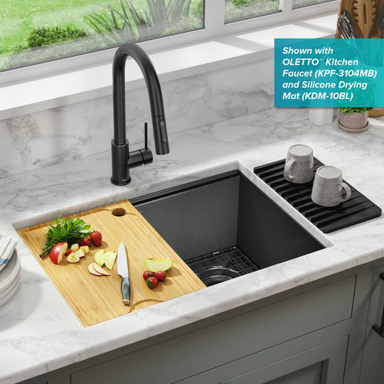 Kore Workstation Undermount Stainless Steel Kitchen Sink