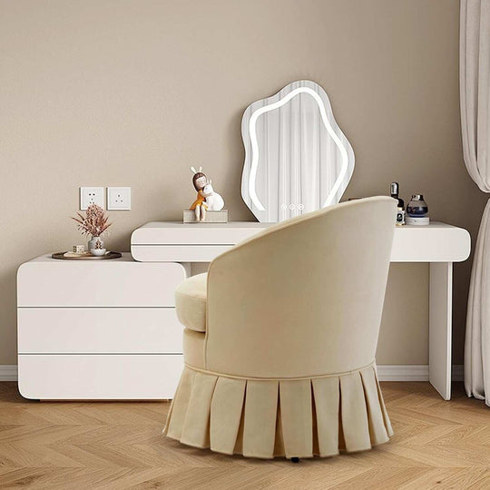 Mid-Century Armchair, Cozy Makeup Chair, Comfy Chair