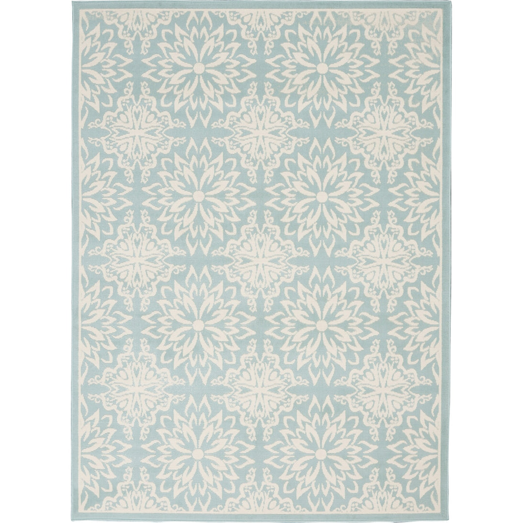 Jubilant Floral Medallion Area Rug