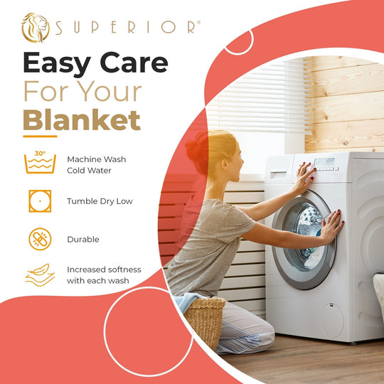 Waffle Weave Honeycomb Knit Soft Cotton Blanket