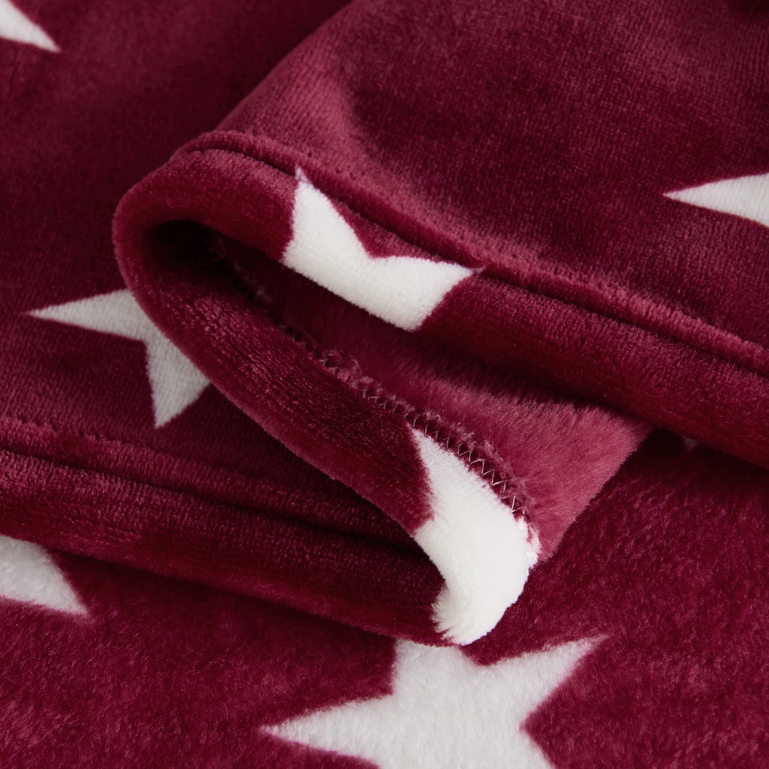 Luxuriously Velvety Plush Blanket Soft Lightweight Blanket