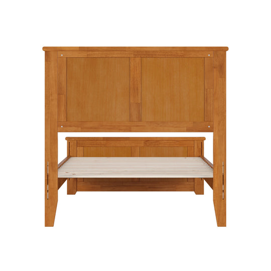 Charlotte Solid Wood Low Profile Platform Bed with Matching Footboard
