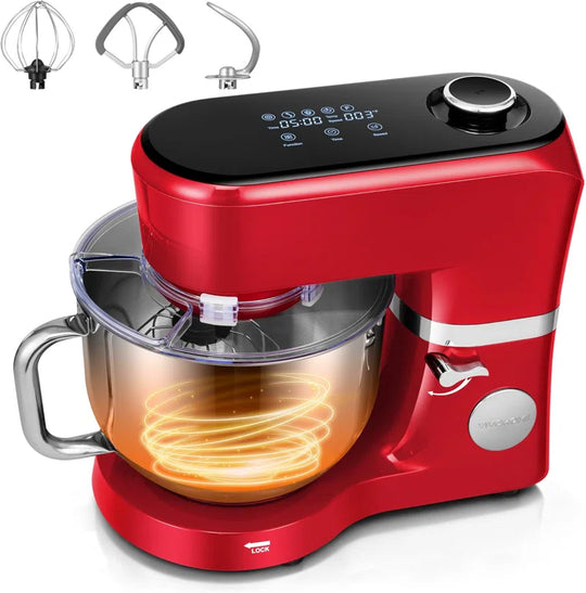 6 Qt. 11-Speed Electric Stand Mixer with Fermentation,Mixer,Beater, Bread Hook, Whisk