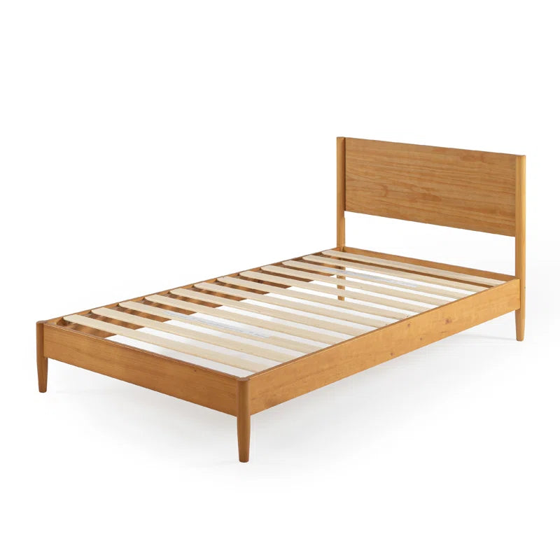 Whitman Low Profile Mid-Century Modern Platform Bed
